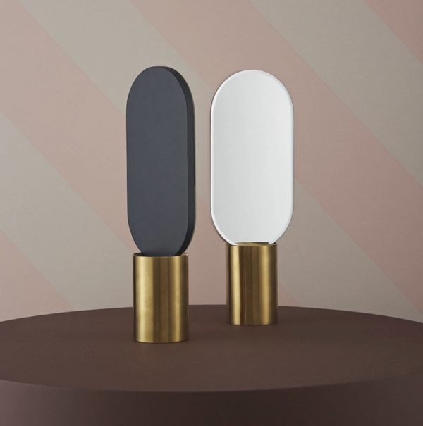 OYOY Renga Hand Mirror -Anthracite OYOY Renga Hand Mirror -Anthracite