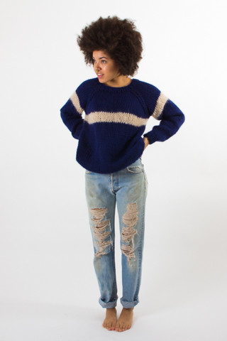 Maiami - Wool Striped Sweater Maiami - Wool Striped Sweater