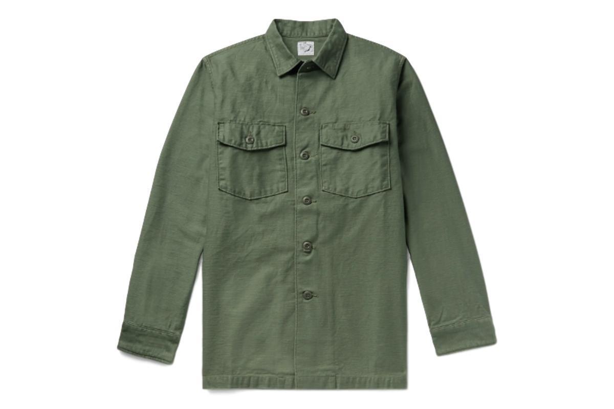 Orslow US Army Shirt Jacket Green Garmentory