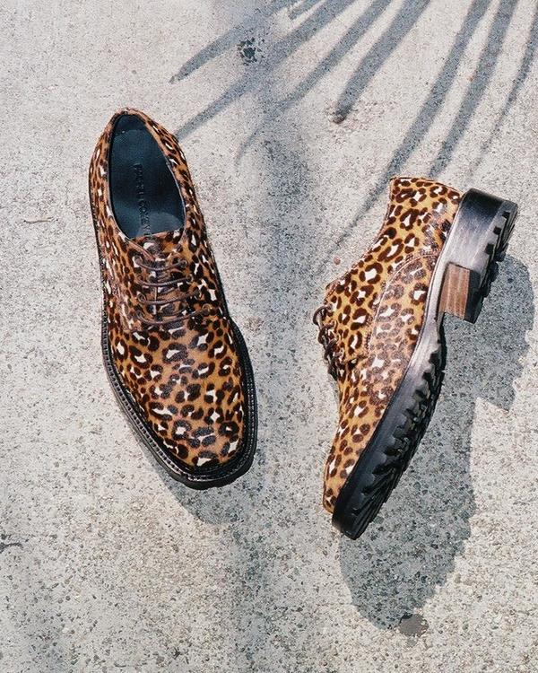 Rachel Comey Huron Derby Oxford - Leopard | Garmentory