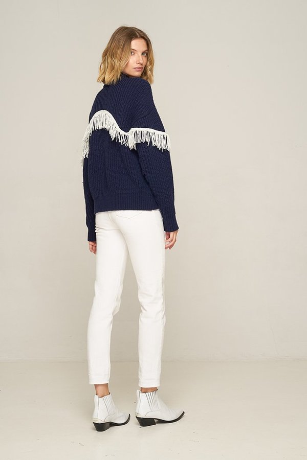 Rue Stiic VALENTINE FRINGE SWEATER