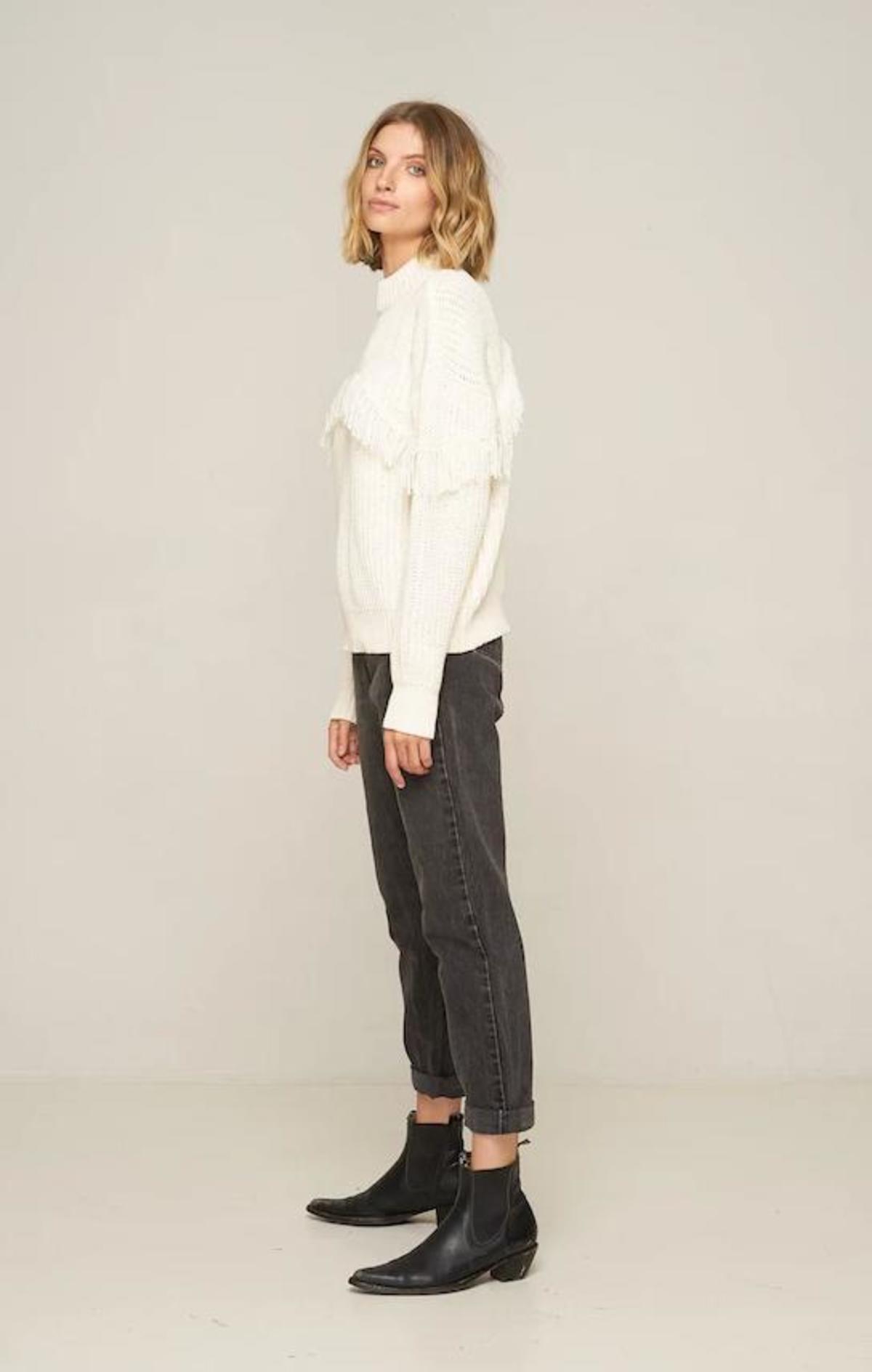 Rue Stiic VALENTINE FRINGE SWEATER - Image 8 of 8