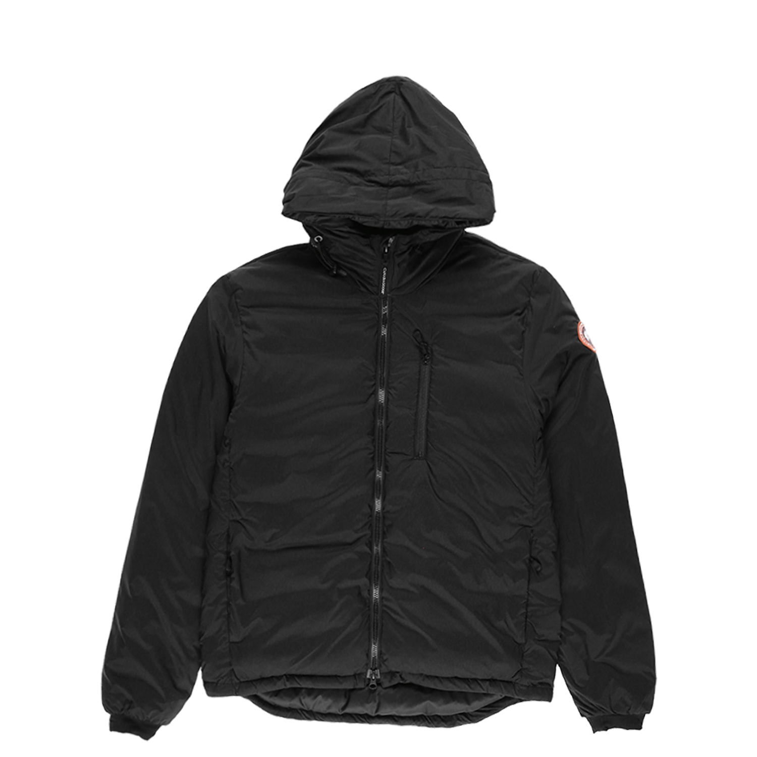 Canada Goose Lodge Hooded Jacket - Black | Garmentory
