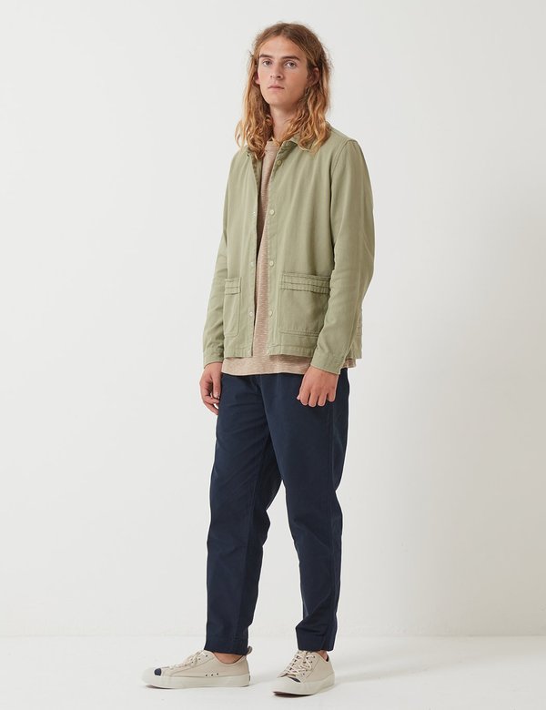 Folk Horizon Jacket - Pale Olive Green Folk Horizon Jacket - Pale Olive Green
