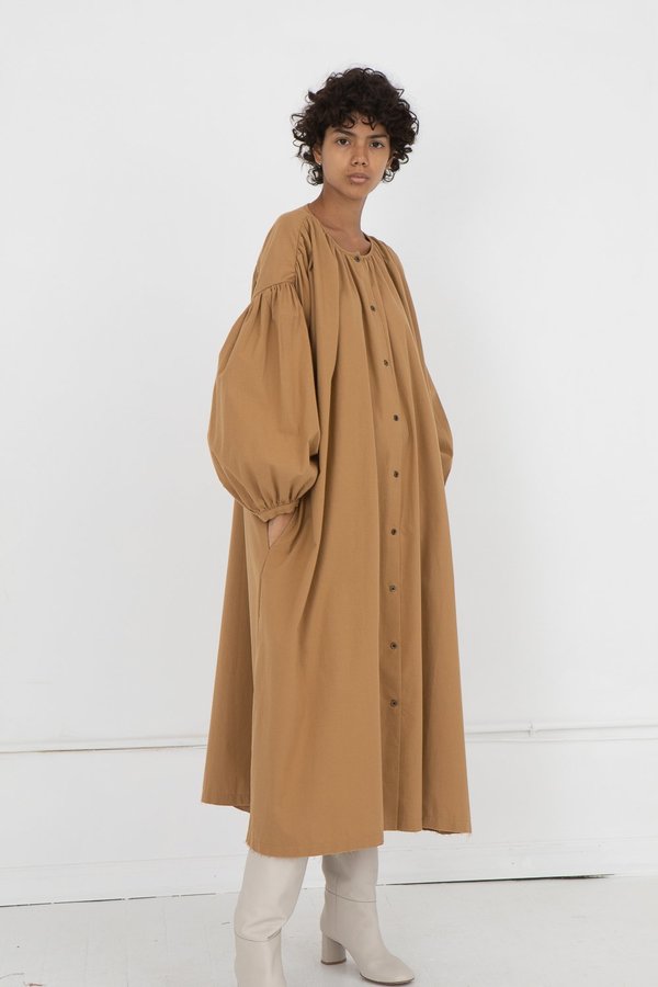 Little Creative Factory Sack Dress - Camel on Garmentory Little Creative Factory Sack Dress - Camel on Garmentory