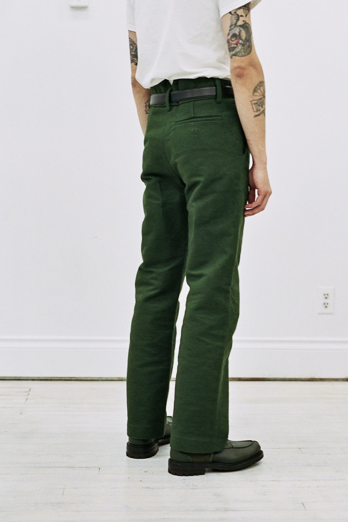 Frank Leder Deutschleder Pants - Green - Image 2 of 3