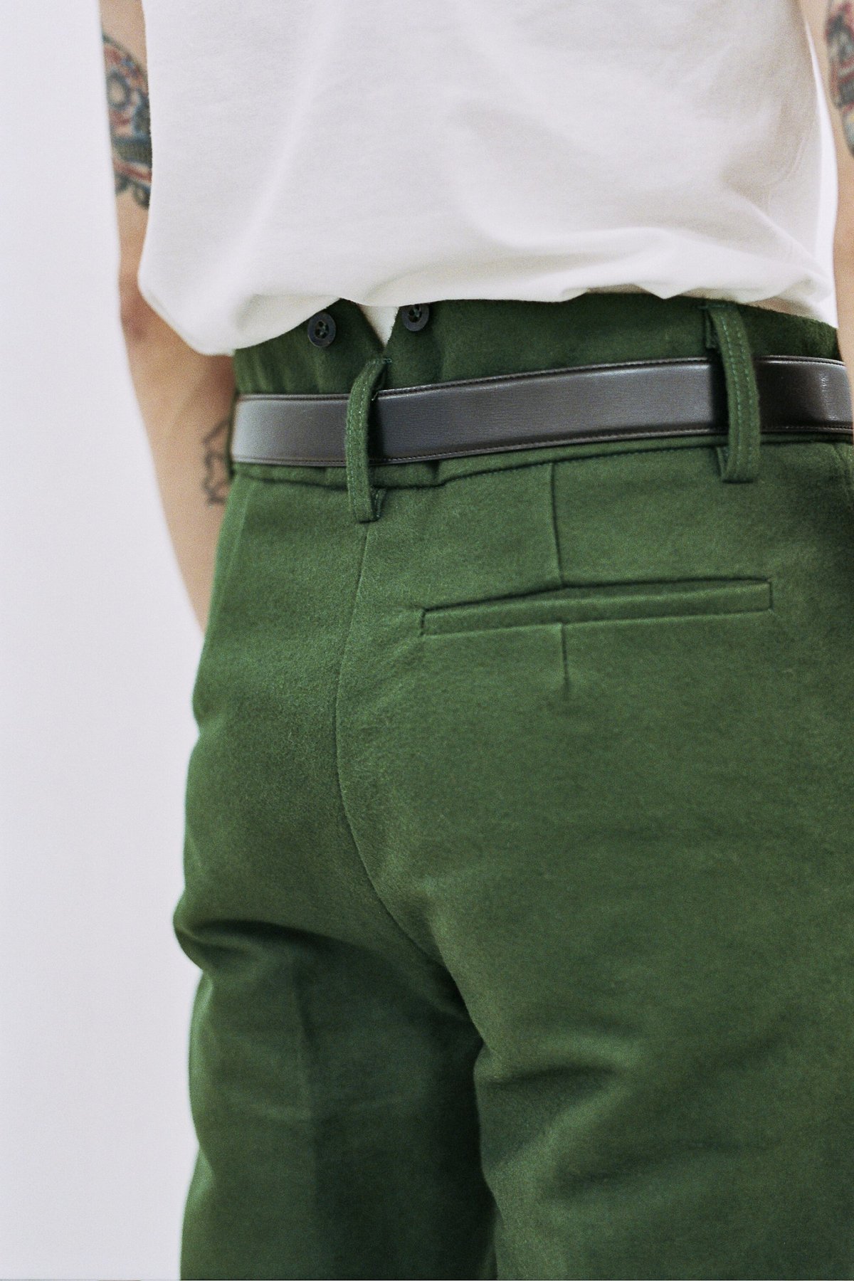 Frank Leder Deutschleder Pants - Green - Image 3 of 3