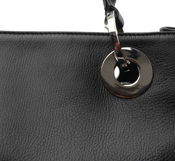 Atelier Marchal Black Marlon Leather Tote Bag by Atelier Marchal
