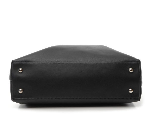 Atelier Marchal Black Marlon Leather Tote Bag by Atelier Marchal
