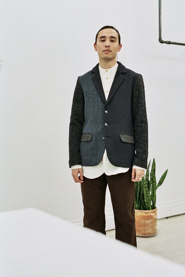 Frank Leder Vintage Fabric Blazer