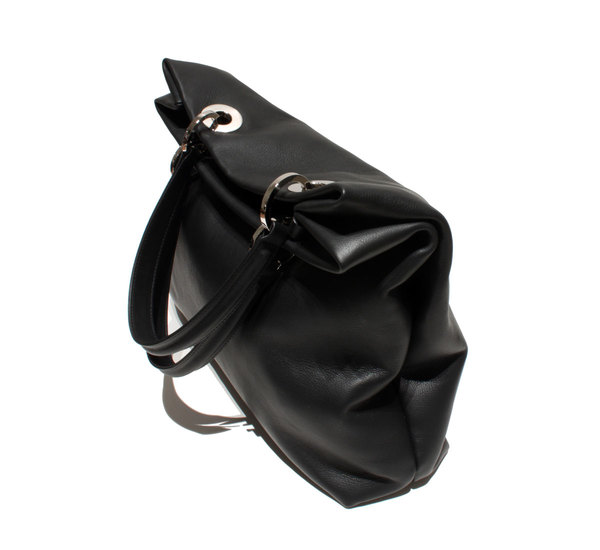 atelier MARCHAL ブラック トートバッグ Atelier Marchal Black Marlon Leather Tote Bag by Atelier Marchal