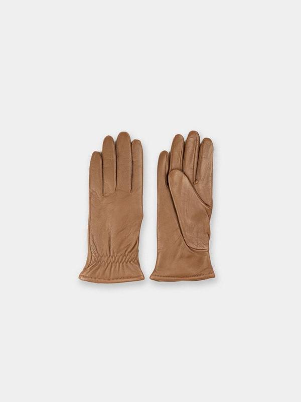 Norse Projects Women's Asa Leather Gloves - Duck Brown