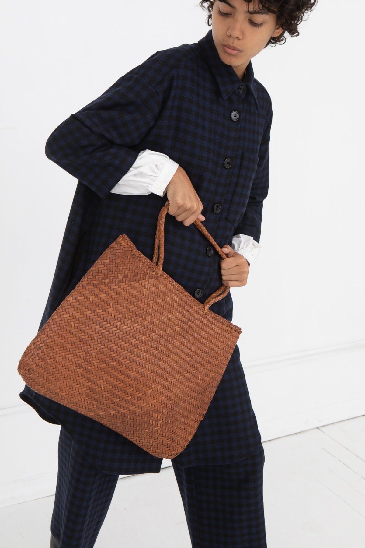 Dragon Diffusion Sophie Large bag With Long Handles - Tan | Garmentory