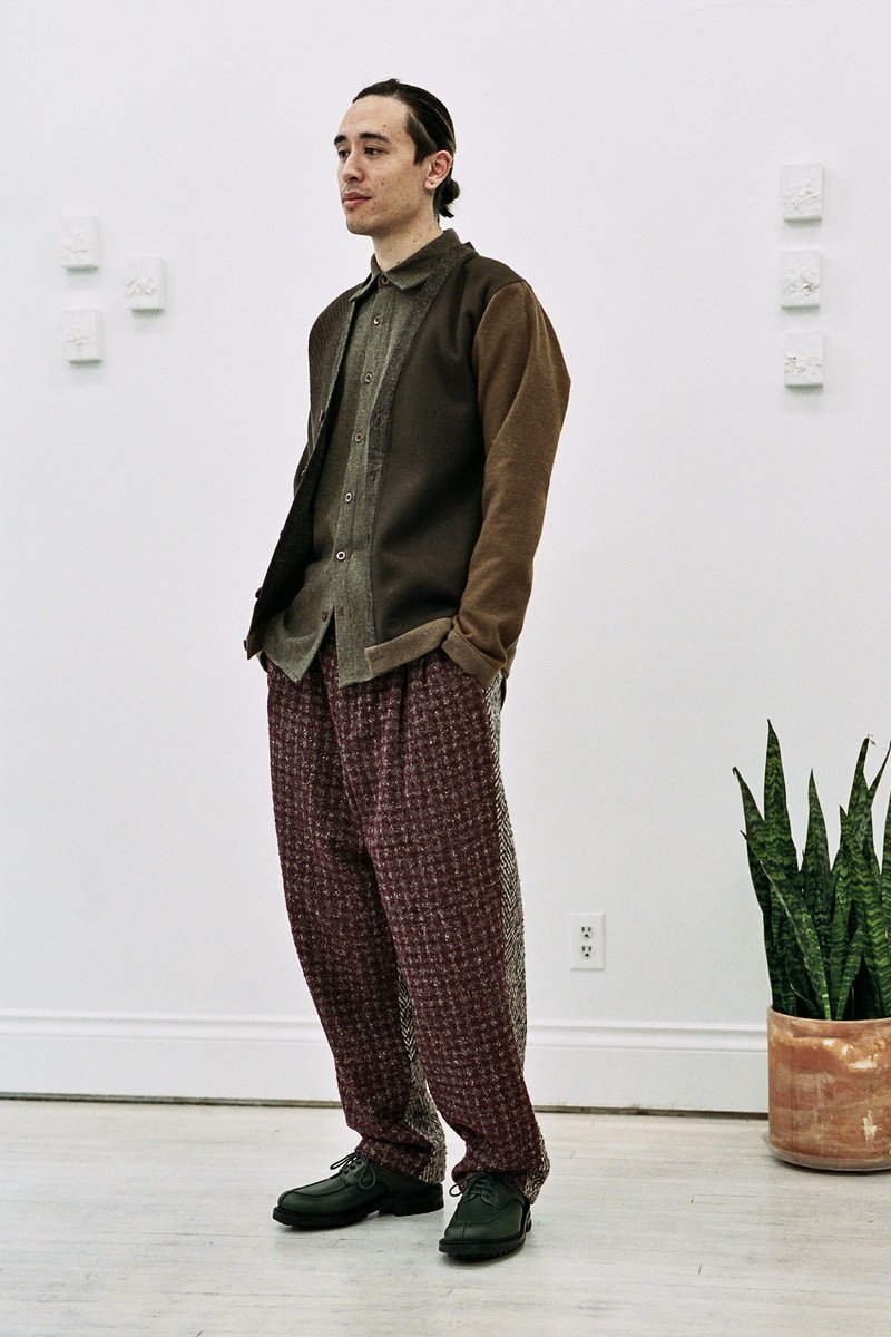 トップス frank leder deutschleder cardigan Frank Leder Vintage Fabric Cardigan | Garmentory