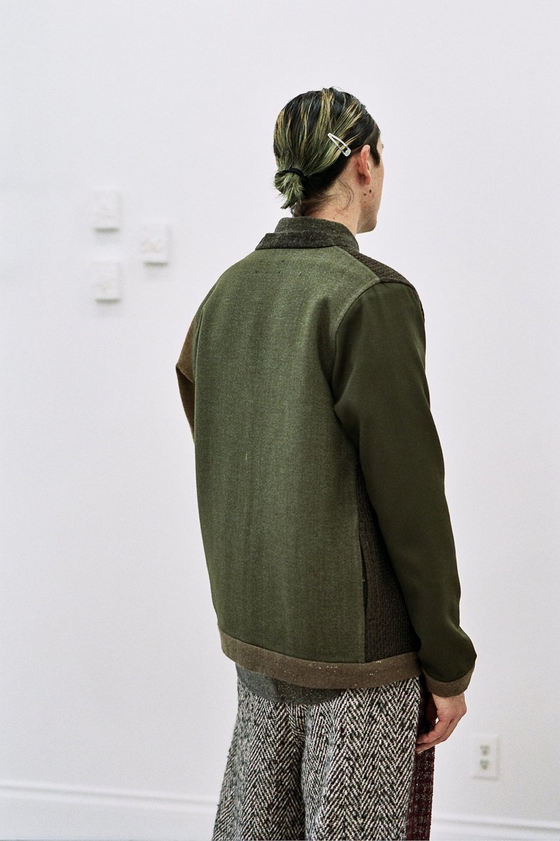 Frank Leder Vintage Fabric Cardigan | Garmentory