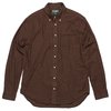 Gitman Bros. Classic Flannel Shirt - Brown - Thumbnail 1