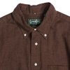 Gitman Bros. Classic Flannel Shirt - Brown - Thumbnail 3