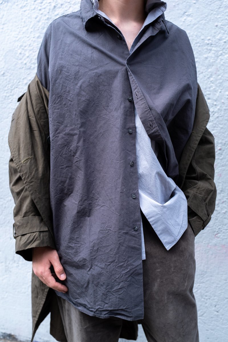 CASEY CASEY ODEMANIA SHIRTS オーバーサイズ シャツ