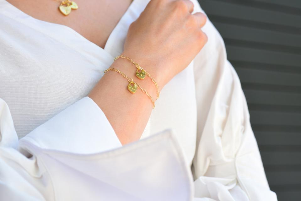 Electric Picks Capulet Bracelet 14k Gold Garmentory