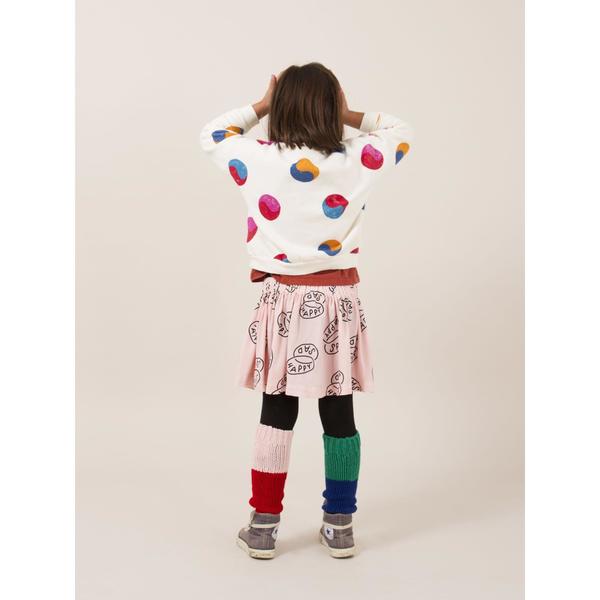 KIDS bobo choses yin yang round neck sweatshirt - off white/multicolor KIDS bobo choses yin yang round neck sweatshirt - off white/multicolor