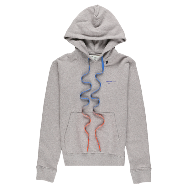 Off-White Acrylic Arrows Slim Hoodie - Grey | Garmentory
