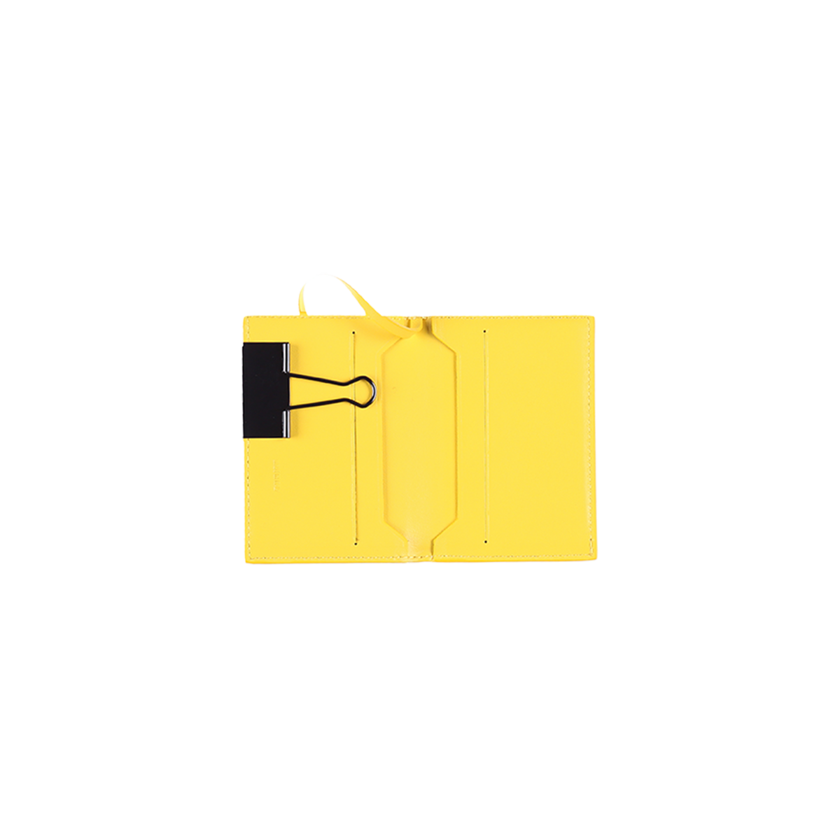 Off-White Patent Card Holder - Yellow/Black | Garmentory