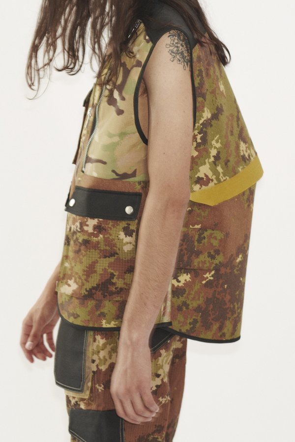 Adyar Mix Trady Shell Vest - Camo Adyar Mix Trady Shell Vest - Camo