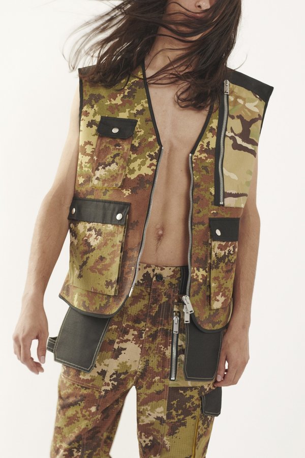 Adyar Mix Trady Shell Vest - Camo Adyar Mix Trady Shell Vest - Camo