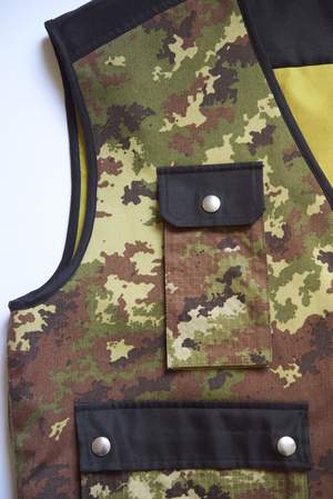 Adyar Mix Trady Shell Vest - Camo Adyar Mix Trady Shell Vest - Camo