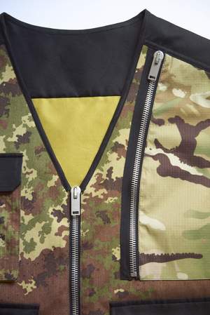 Adyar Mix Trady Shell Vest - Camo Adyar Mix Trady Shell Vest - Camo