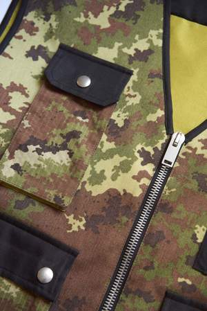 Adyar Mix Trady Shell Vest - Camo Adyar Mix Trady Shell Vest - Camo