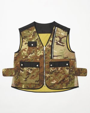 Adyar Mix Trady Shell Vest - Camo Adyar Mix Trady Shell Vest - Camo
