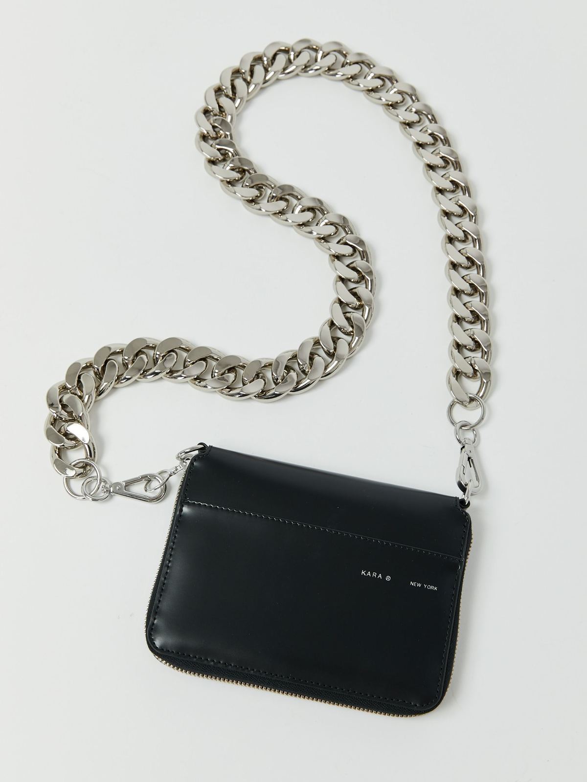 KARA Large Bike Wallet - Black - Image 2 of 6