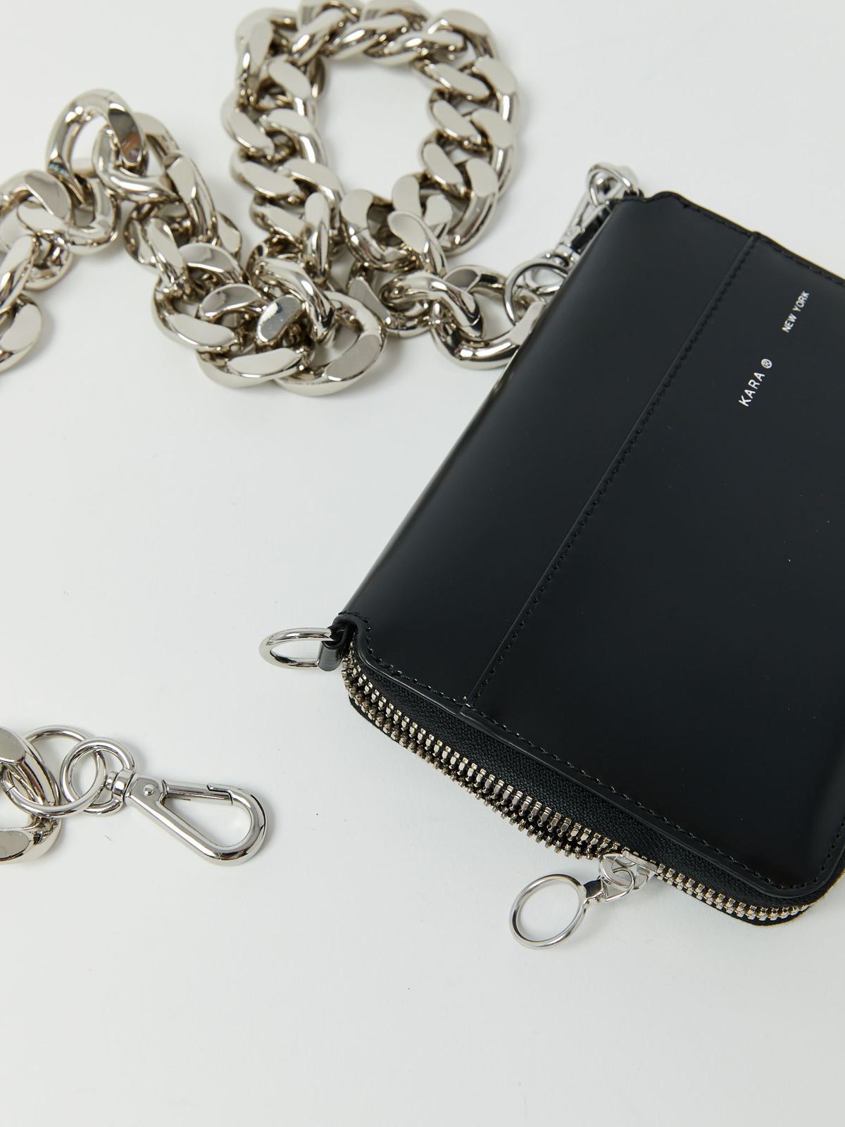 KARA Large Bike Wallet - Black - Image 4 of 6