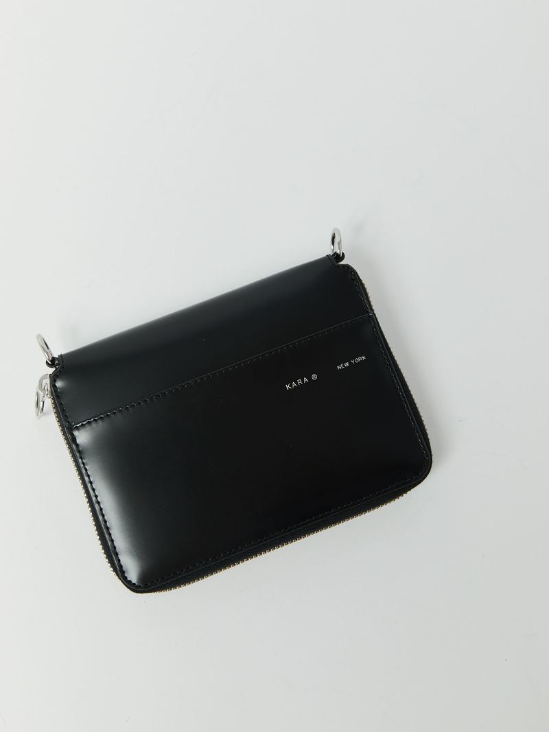 KARA Large Bike Wallet - Black
