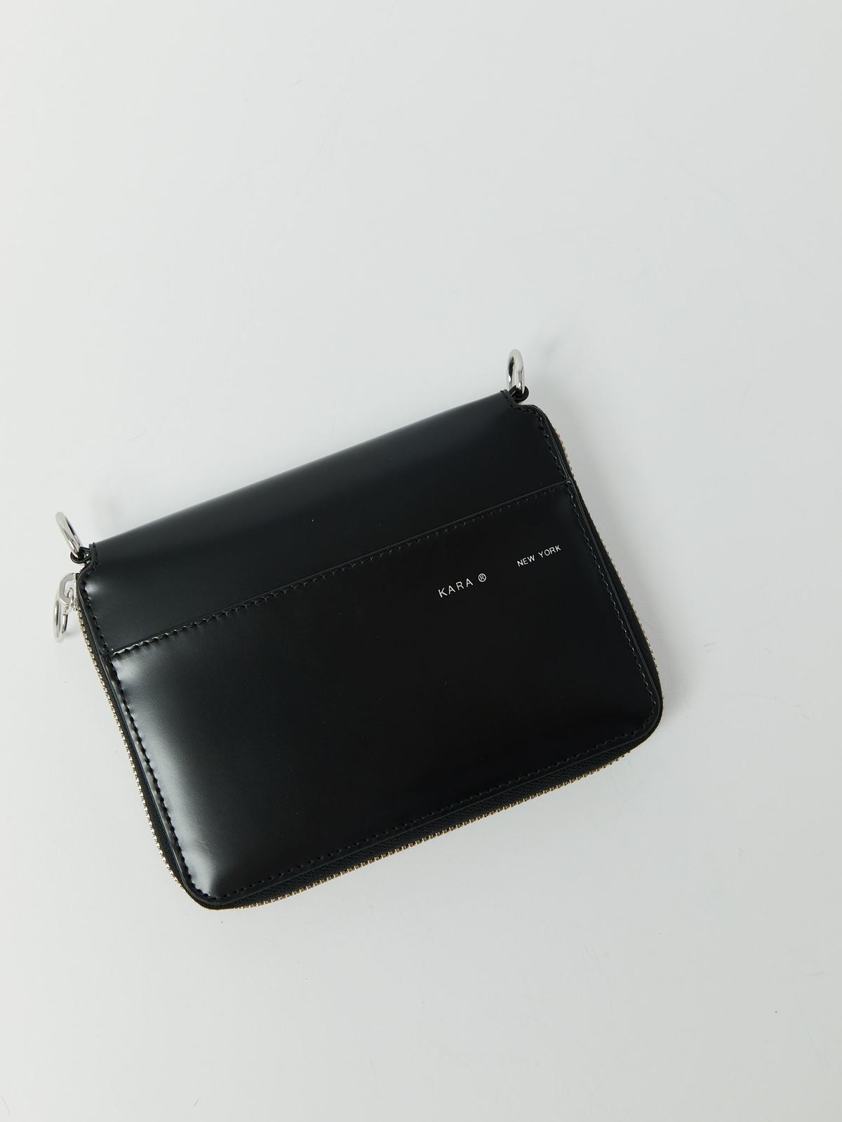 KARA Large Bike Wallet - Black - Image 6 of 6