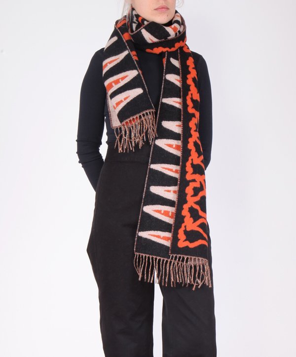 Henrik Vibskov Carrots Scarf - Orange | Garmentory