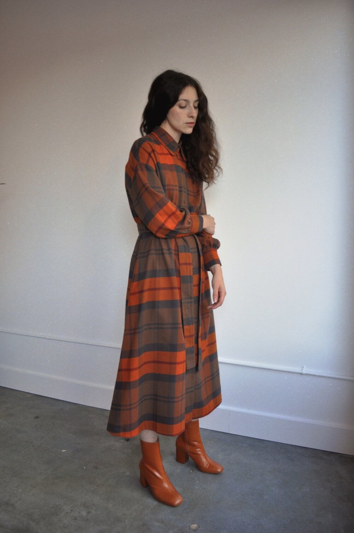 Rita Row Checkered Dress | Garmentory