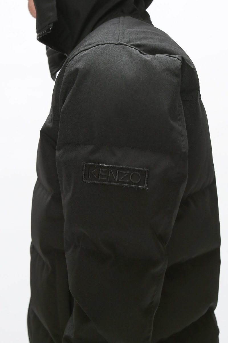 Kenzo Short Down Jacket - Black | Garmentory