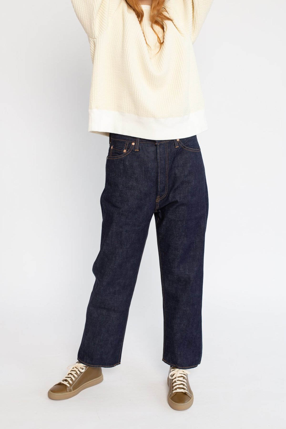 Chimala Wide Tapered Cut jeans - Rinse | Garmentory