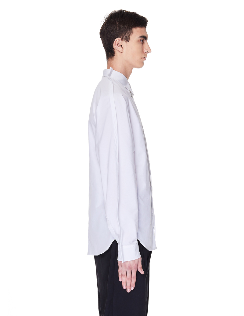 Maison Margiela Cotton Outline Shirt - White | Garmentory