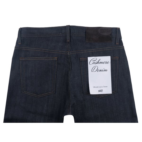 Naked & Famous Cashmere Blend Stretch Denim Jeans - Indigo Naked & Famous Cashmere Blend Stretch Denim Jeans - Indigo