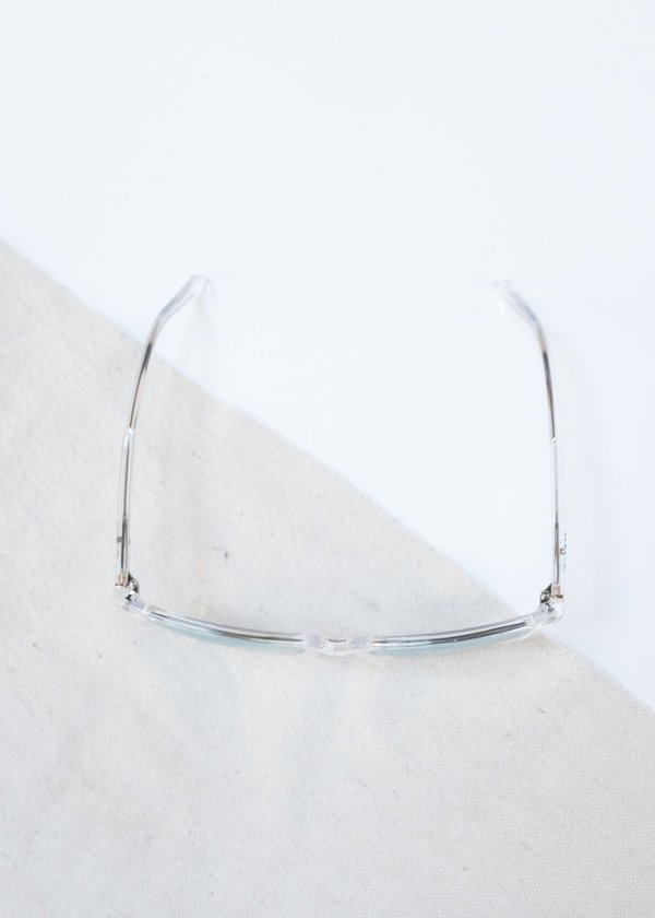 Quay Australia Hardwire Sunglasses - Clear/Lime | Garmentory display picture 1