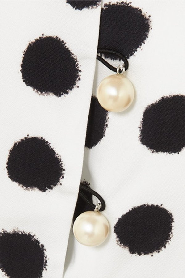 Mother of Pearl Jane Dress - White/Black Mother of Pearl Jane Dress - White/Black