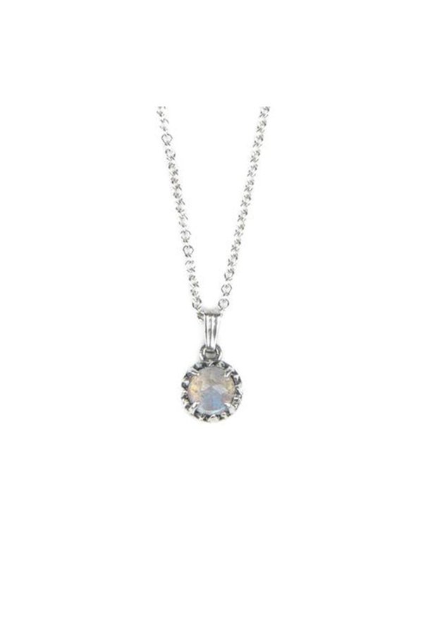 Angela Monaco Matrix Halo Ring - Silver/Moonstone Angela Monaco Matrix Halo Ring - Silver/Moonstone