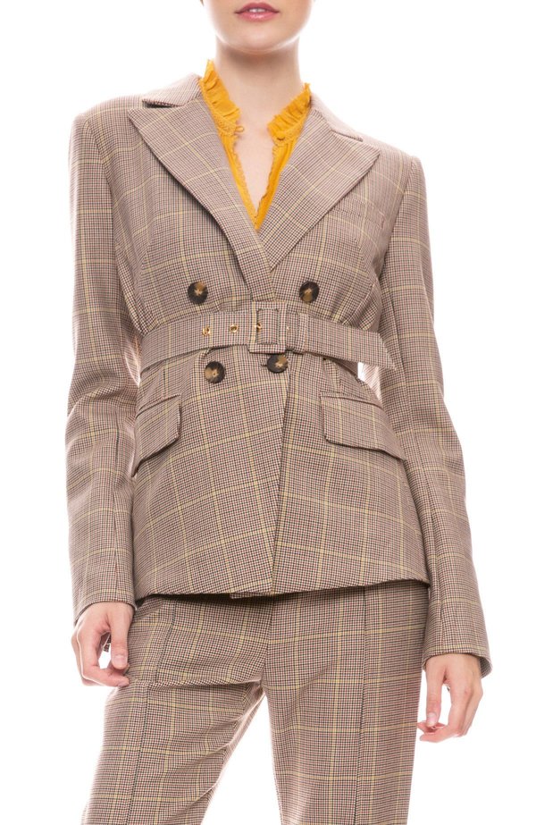ochre blazer womens
