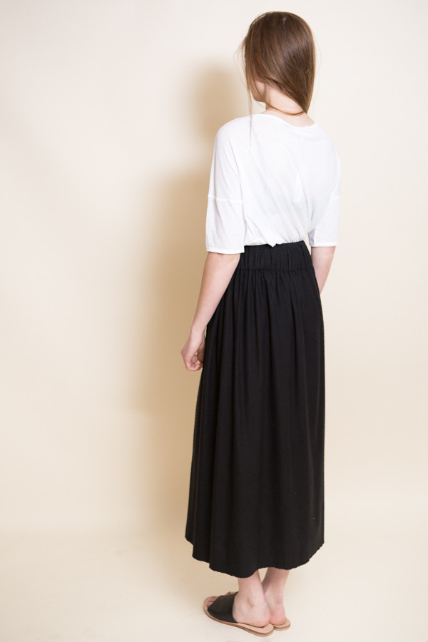 miranda bennett paper bag skirt