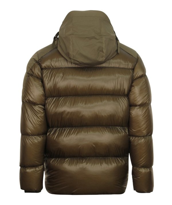 CP Company Hooded Arm Lens Down Jacket - Khaki CP Company Hooded Arm Lens Down Jacket - Khaki