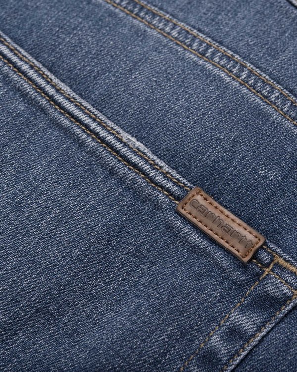 CARHARTT WIP Swell Short Pant (Shore Washed) - Blue CARHARTT WIP Swell Short Pant (Shore Washed) - Blue