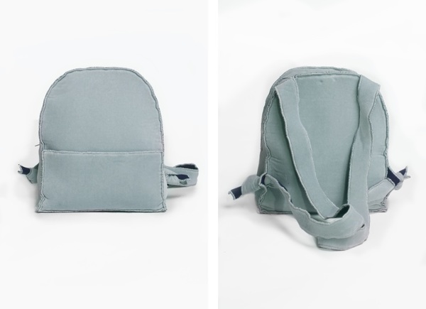 SIZ ZETA BACKPACK - BLUE VELVET SIZ ZETA BACKPACK - BLUE VELVET